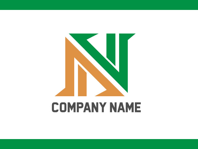 Letter N logo design vector Free Download