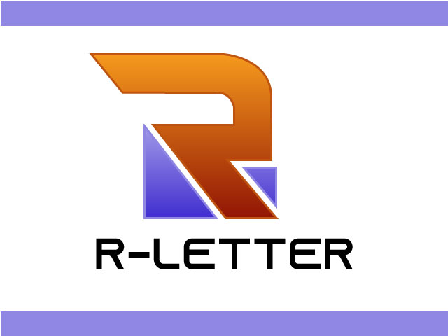 Letter R Corporate logo design vector free download