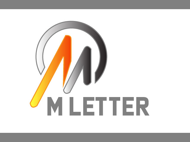 Minimalist Logo Design Letter M Free download vector
