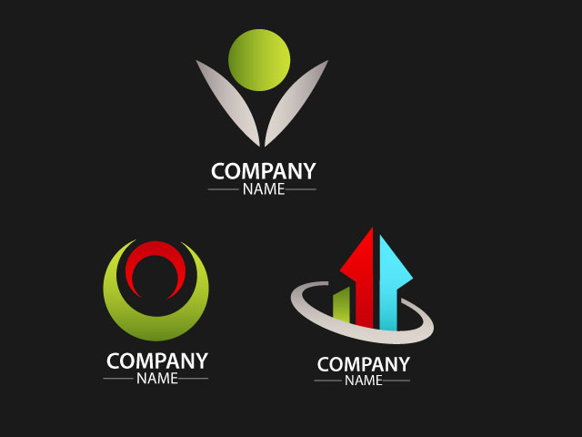 Letter V business management company logo design