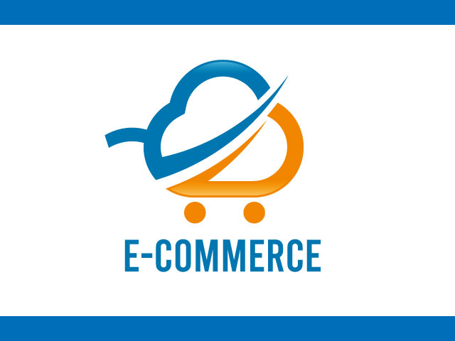 Gradient E-commerce Logo. Online Shop Graphic by DEEMKA STUDIO · Creative  Fabrica
