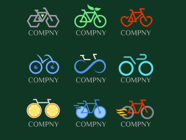 Orange Bike Logo - Turbologo Logo Maker