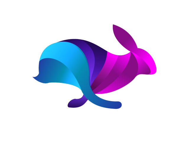 Rabbit Logo Design Free Download Vector