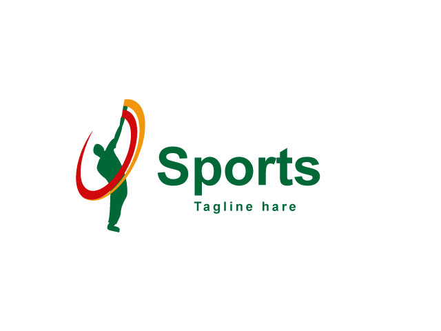 Sports logo design free download vector file