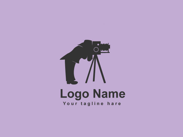 Cameraman Logo Stock Vector Illustration and Royalty Free Cameraman Logo  Clipart