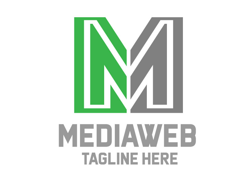 Professional m letter logo ideas vector
