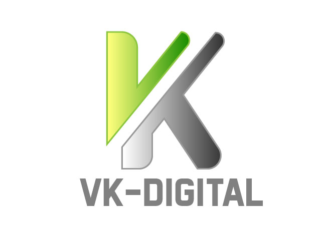 V K VK Initial letter handwriting and signature logo concept design. Stock  Vector | Adobe Stock