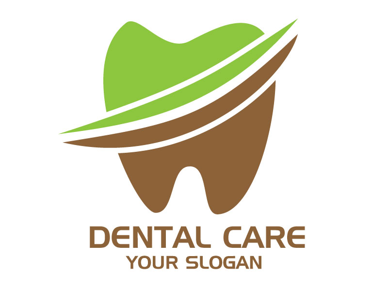 Abstract medical dental clinic colorful logo collection