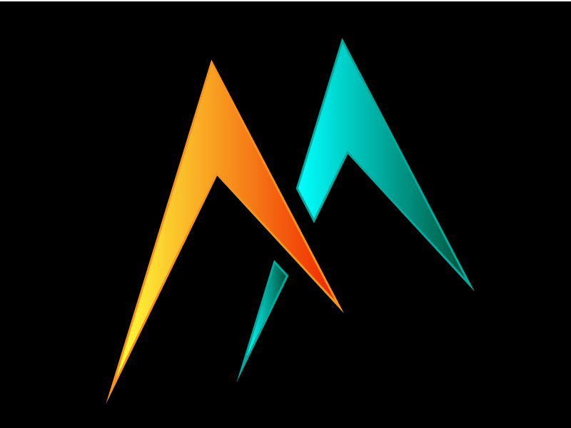 Letter M modern logo making online free download