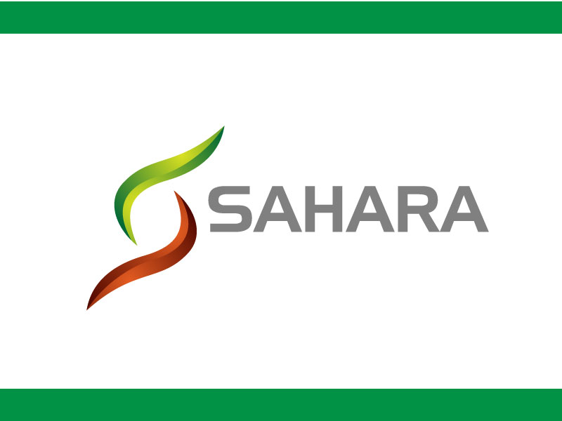 Sahara letter s creative vector logo design