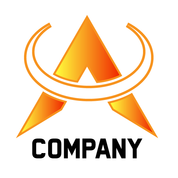 Global business service company logo design download